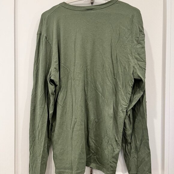 🌿 Save Khaki United Men's Long Sleeve Tee Size XL - Picture 2 of 4